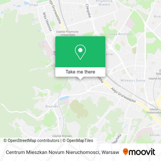 Centrum Mieszkan Novum Nieruchomosci map