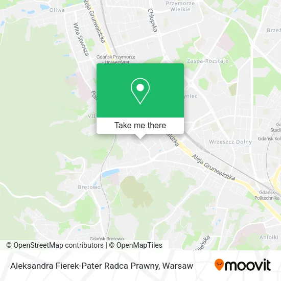 Aleksandra Fierek-Pater Radca Prawny map