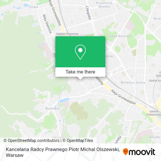 Kancelaria Radcy Prawnego Piotr Michal Olszewski map