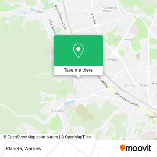 Planeta map