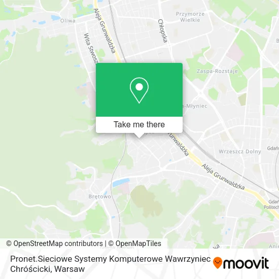 Pronet.Sieciowe Systemy Komputerowe Wawrzyniec Chróścicki map