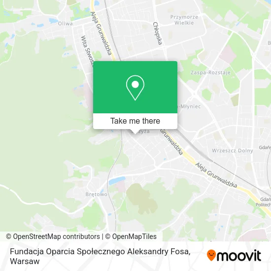 Fundacja Oparcia Społecznego Aleksandry Fosa map