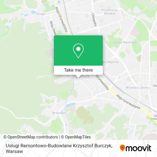 Карта Usługi Remontowo-Budowlane Krzysztof Burczyk