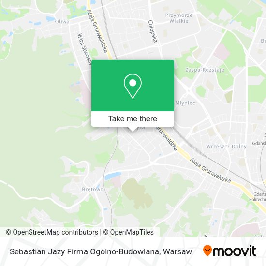 Sebastian Jazy Firma Ogólno-Budowlana map