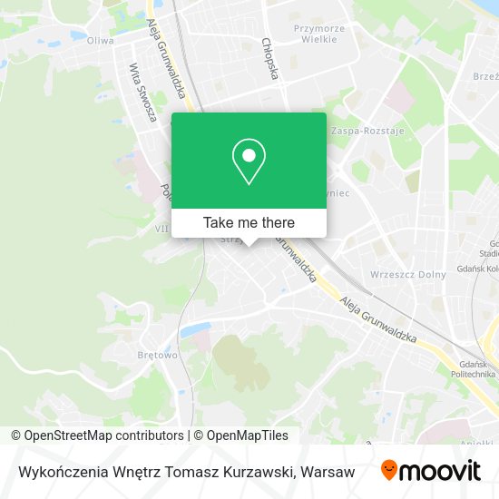 Wykończenia Wnętrz Tomasz Kurzawski map