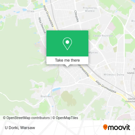 U Dorki map