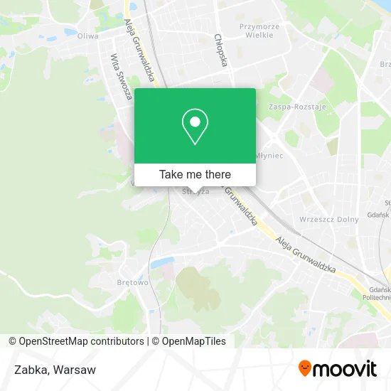 Zabka map