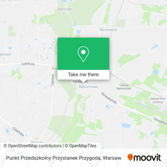 Punkt Przedszkolny Przystanek Przygoda map