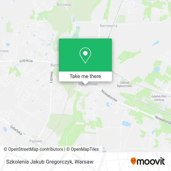 Карта Szkolenia Jakub Gregorczyk