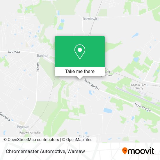 Chromemaster Automotive map