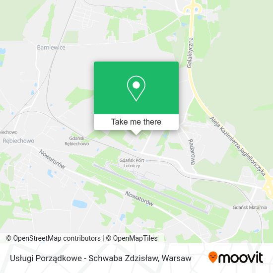 Usługi Porządkowe - Schwaba Zdzisław map