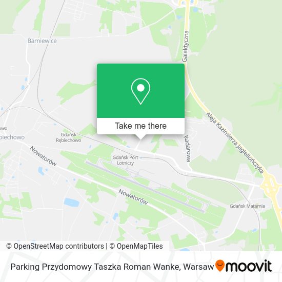 Parking Przydomowy Taszka Roman Wanke map