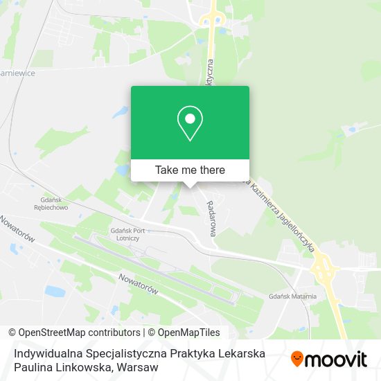 Indywidualna Specjalistyczna Praktyka Lekarska Paulina Linkowska map