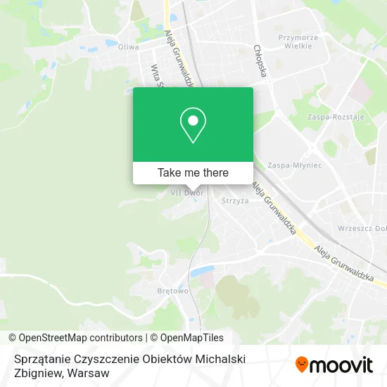Sprzątanie Czyszczenie Obiektów Michalski Zbigniew map