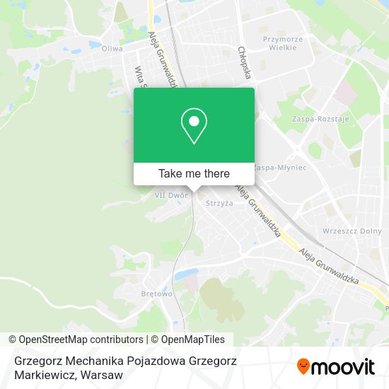 Grzegorz Mechanika Pojazdowa Grzegorz Markiewicz map