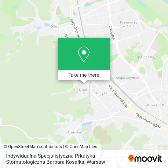 Карта Indywidualna Specjalistyczna Prkatyka Stomatologiczna Barbara Kosałka