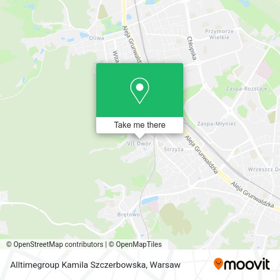 Alltimegroup Kamila Szczerbowska map