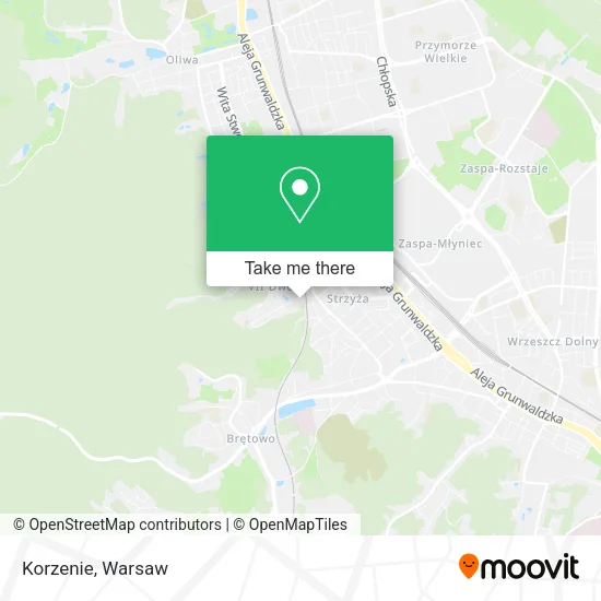 Korzenie map