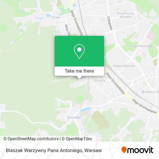 Blaszak Warzywny Pana Antoniego map