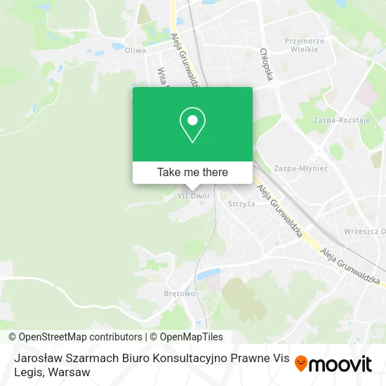 Jarosław Szarmach Biuro Konsultacyjno Prawne Vis Legis map