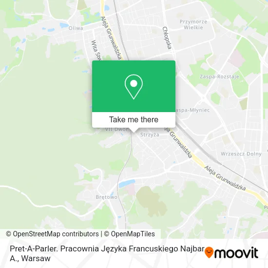 Pret-A-Parler. Pracownia Języka Francuskiego Najbar A. map