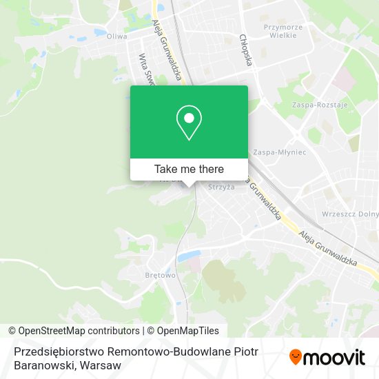 Przedsiębiorstwo Remontowo-Budowlane Piotr Baranowski map