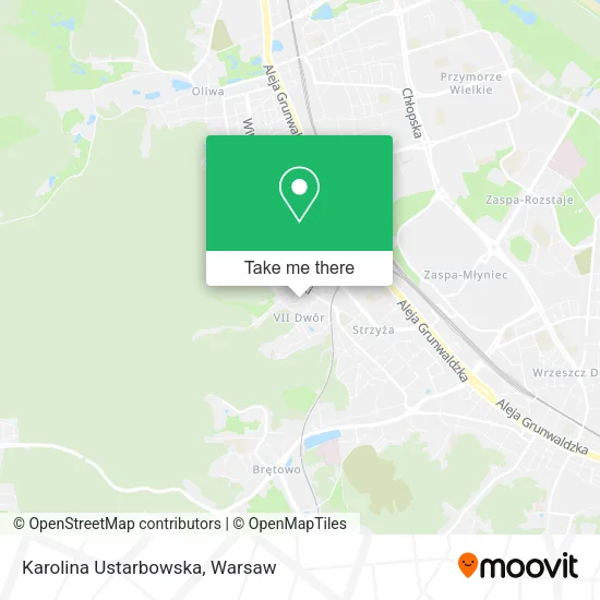 Karolina Ustarbowska map