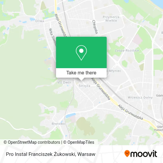 Pro Instal Franciszek Żukowski map