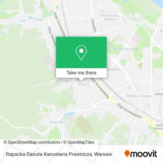 Rapacka Danuta Kancelaria Prawnicza map
