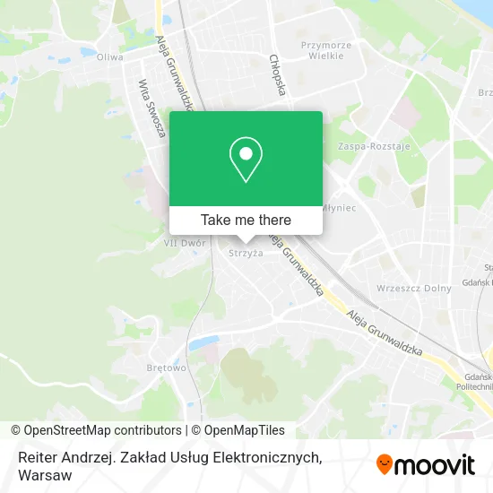 Reiter Andrzej. Zakład Usług Elektronicznych map