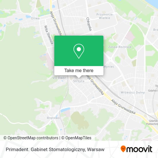 Primadent. Gabinet Stomatologiczny map