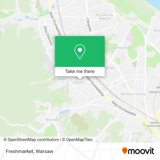 Freshmarket map