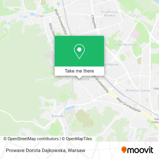Prowave Dorota Dajkowska map