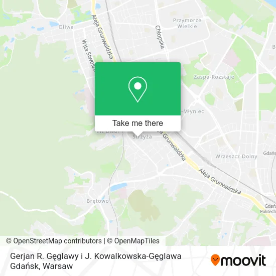 Gerjan R. Gęglawy i J. Kowalkowska-Gęglawa Gdańsk map