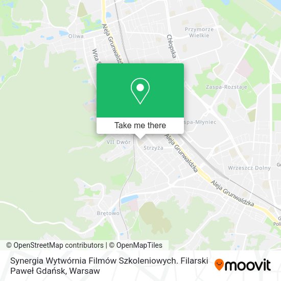 Synergia Wytwórnia Filmów Szkoleniowych. Filarski Paweł Gdańsk map