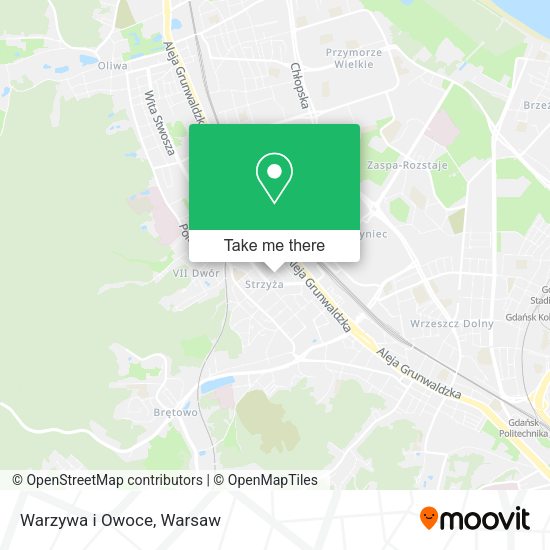 Warzywa i Owoce map