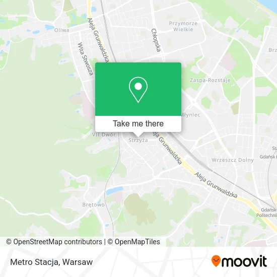 Metro Stacja map