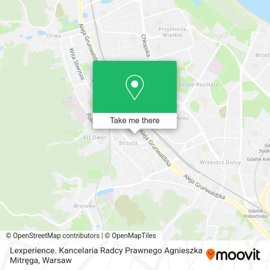 Lexperience. Kancelaria Radcy Prawnego Agnieszka Mitręga map
