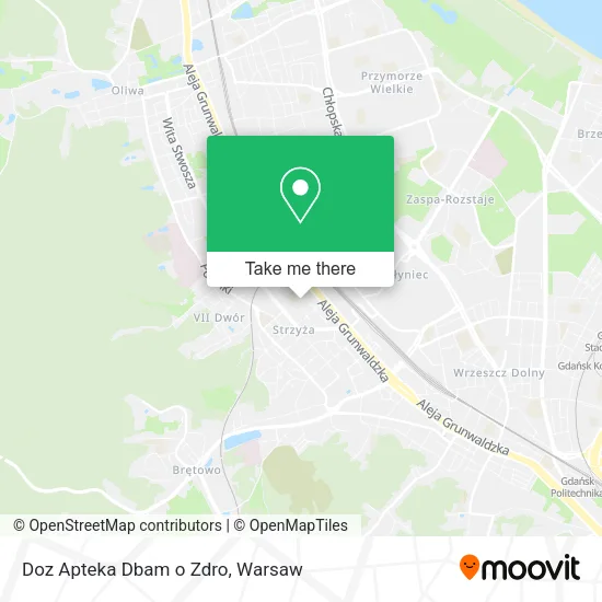 Doz Apteka Dbam o Zdro map