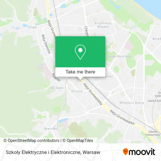 Szkoły Elektryczne i Elektroniczne map