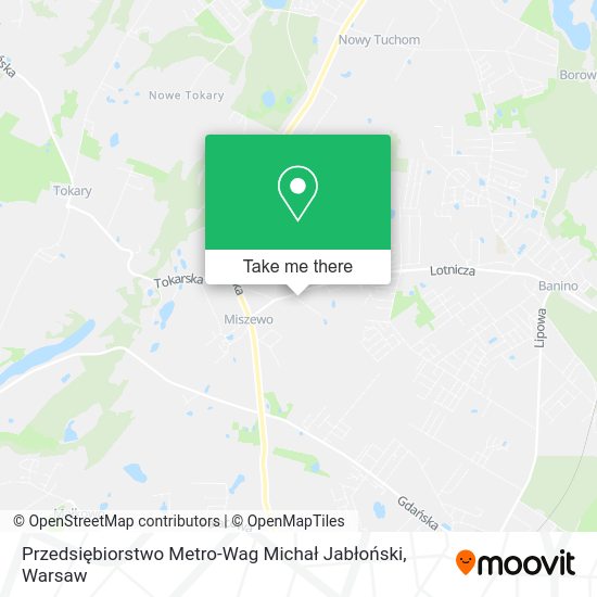 Przedsiębiorstwo Metro-Wag Michał Jabłoński map