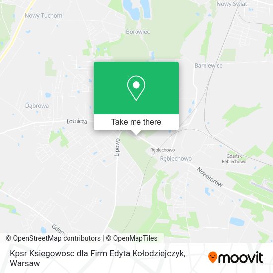 Kpsr Ksiegowosc dla Firm Edyta Kołodziejczyk map