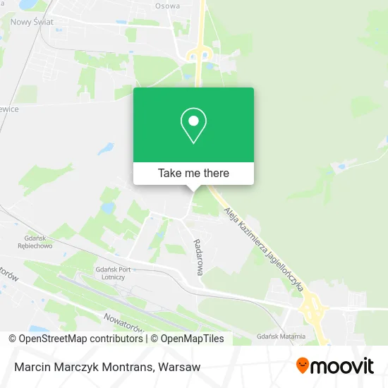 Карта Marcin Marczyk Montrans