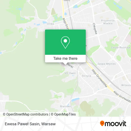 Ewesa Paweł Sasin map