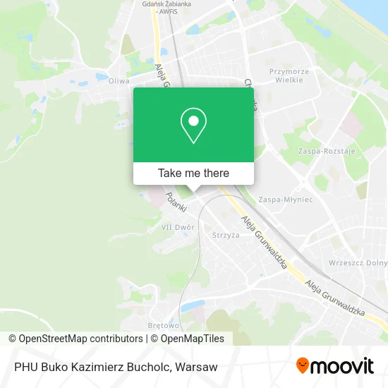 PHU Buko Kazimierz Bucholc map