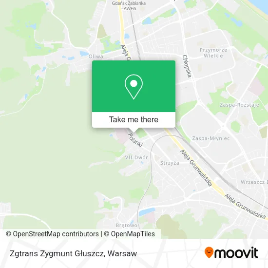 Zgtrans Zygmunt Głuszcz map