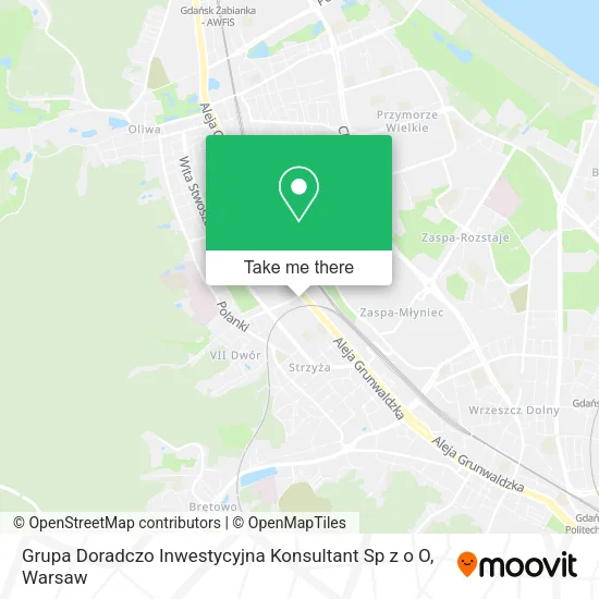 Grupa Doradczo Inwestycyjna Konsultant Sp z o O map