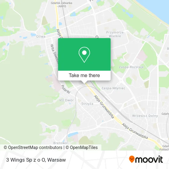 3 Wings Sp z o O map