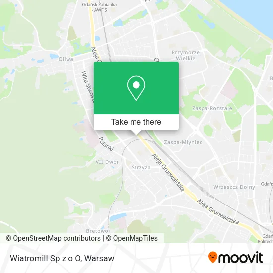 Карта Wiatromill Sp z o O