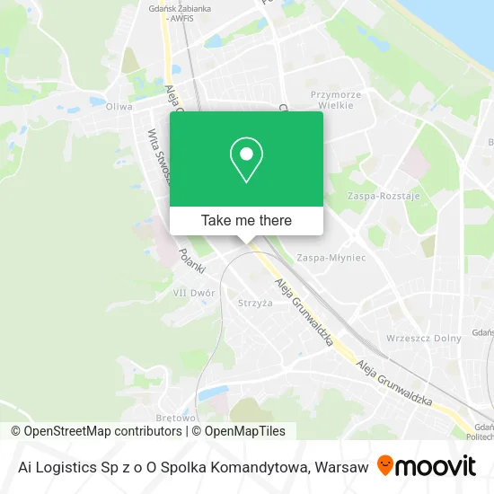 Ai Logistics Sp z o O Spolka Komandytowa map